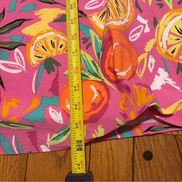 Pappagallo Pink Dress with Colorful Print - Picture 6 of 11